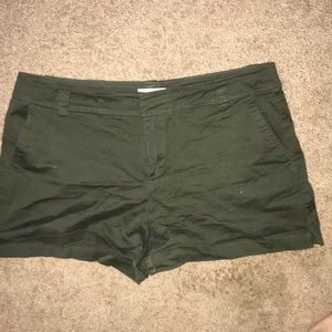Green shorts never worn!